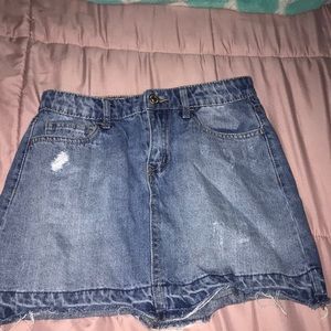 Denim skirt